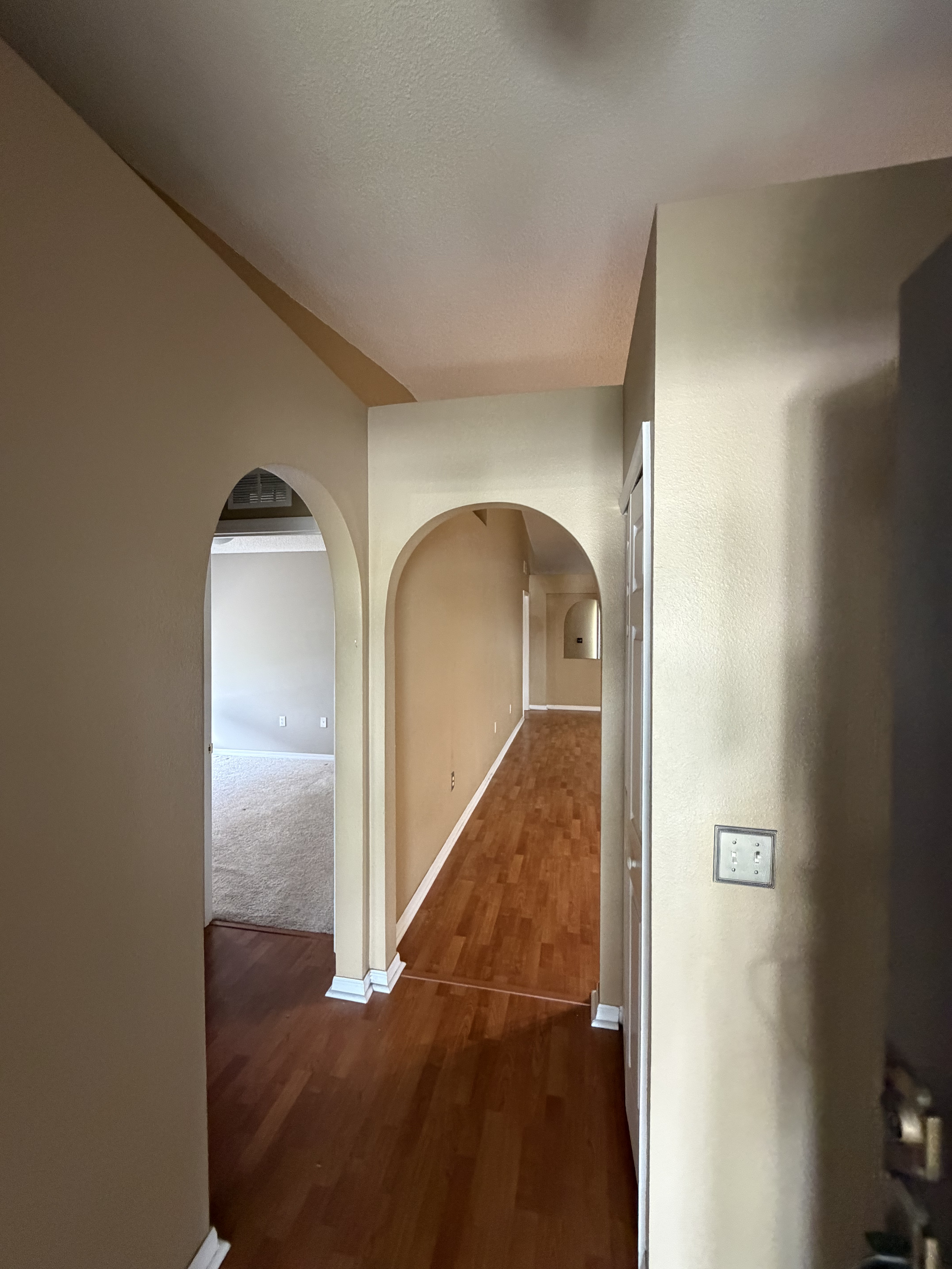 Hallway after remodeling at 5112 Laval Dr